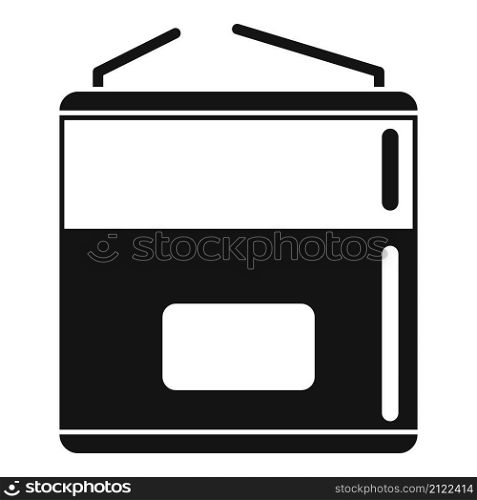 Nickel battery icon simple vector. Full charge. Phone lithium. Nickel battery icon simple vector. Full charge