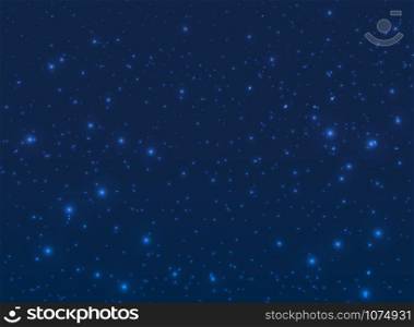 Night Christmas night with glitter snow blackground. Vector eps10