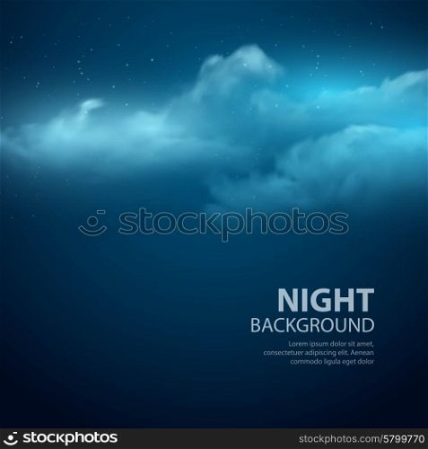 Night sky abstract background. Vector illustration. Night sky abstract background. Vector illustration EPS 10