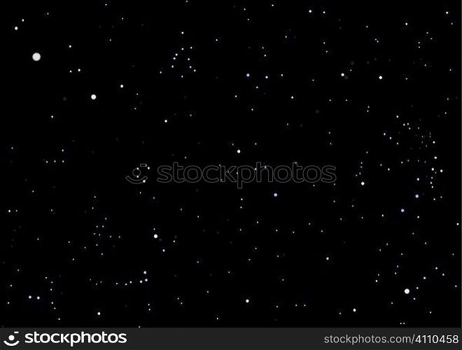 Night sky background with glowing stars ideal desktop