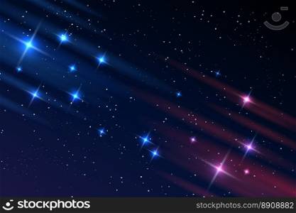 Night sky galaxy stars. Universe background. Night sky galaxy stars vector illustration