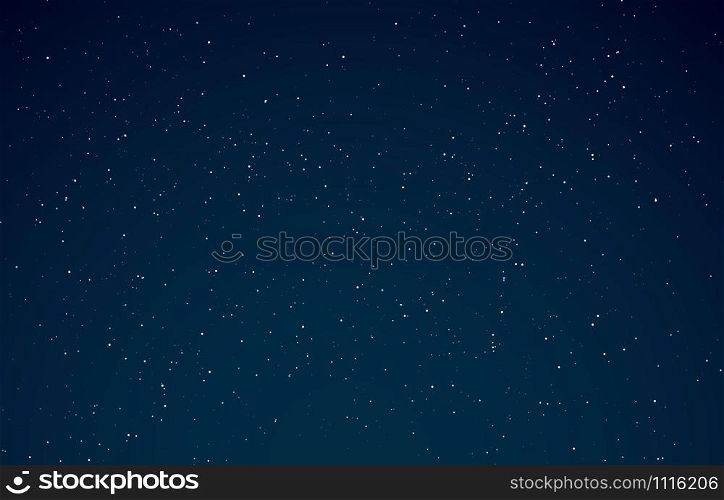 Night sky. Starry galaxy, night universe with shining stars. Space infinity with milky way starlight glow astronomical vector cosmos midnight background. Night sky. Starry galaxy, night universe with shining stars. Space infinity with milky way starlight glow astronomical vector background