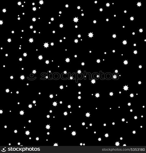 Night sky. Structure of the night sky with stars. A vector illustration