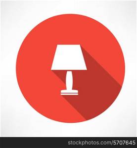 nightlight lamp icon Flat modern style vector illustration