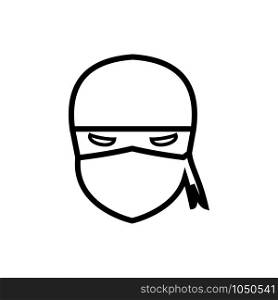 Ninja icon trendy