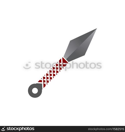 ninja weapons vector logo and symbol