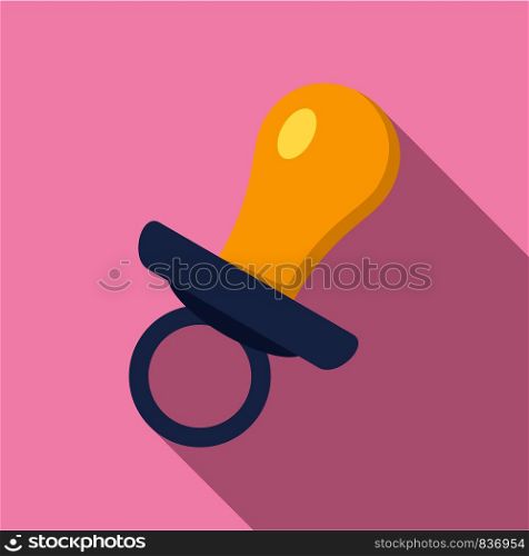 Nipple icon. Flat illustration of nipple vector icon for web design. Nipple icon, flat style
