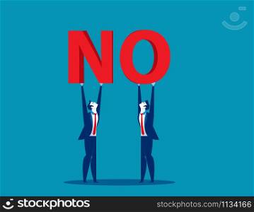 No. Business people lifting. Concept business vector illustration.