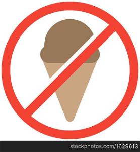 No ice cream allowed in mall for different section