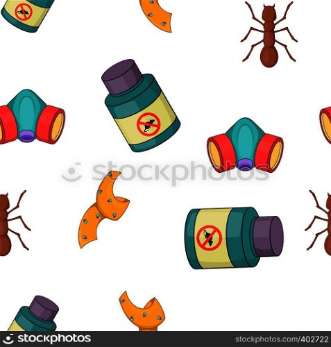 No insects pattern. Cartoon illustration of no insects vector pattern for web. No insects pattern, cartoon style