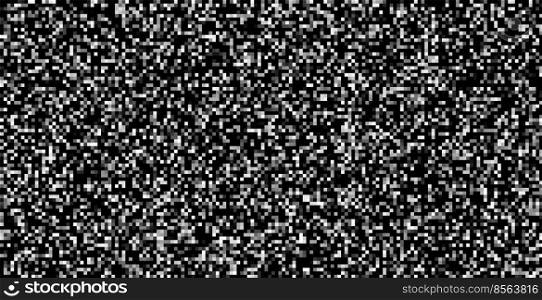 no signal broadcasting chaos pixels background design