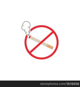 no smoking icon vector illustration design template
