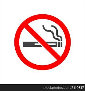 No smoking sign icon Royalty Free Vector Image