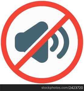 No sound or muting the loud sound for late night function