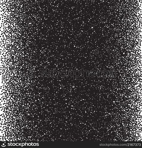 Noise texture. Distressed gradient effect in monochrome style . Vector illustration. Noise texture. Distressed gradient effect in monochrome style