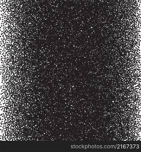 Noise texture. Distressed gradient effect in monochrome style . Vector illustration. Noise texture. Distressed gradient effect in monochrome style