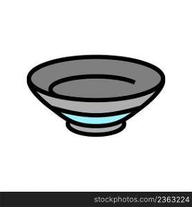 noodle bowl color icon vector. noodle bowl sign. isolated symbol illustration. noodle bowl color icon vector illustration