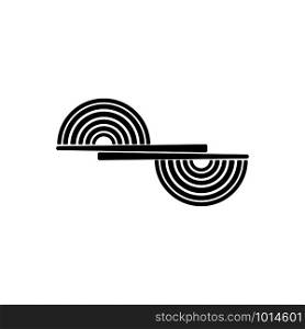 noodle logo vector