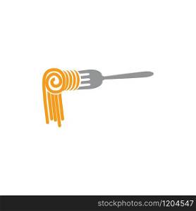 Noodler icon Vector Illustration design Logo template