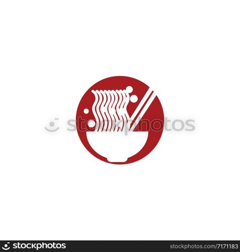 Noodles Logo Template vector symbol nature