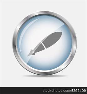 Note Glossy Icon Isolated Vector Illustration. EPS10. Note Glossy Icon Vector Illustration
