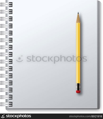 Notebook vector image