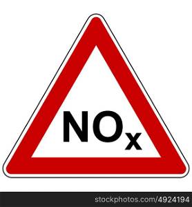 NOx and attention sign