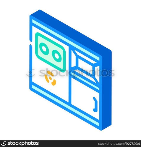 nuclear medicine lab energy isometric icon vector. nuclear medicine lab energy sign. isolated symbol illustration. nuclear medicine lab energy isometric icon vector illustration