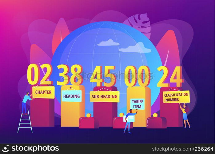 Numbers meaning explanation. Harmonized system classification, HTS code ...