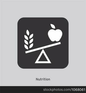 Nutrition Icon Sign