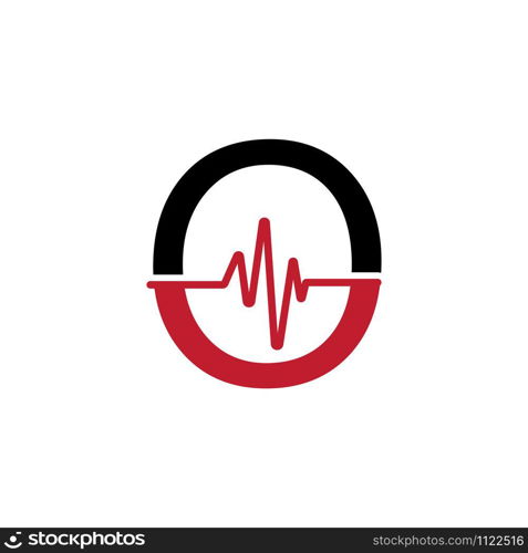 O Letter creative logo or symbol template design