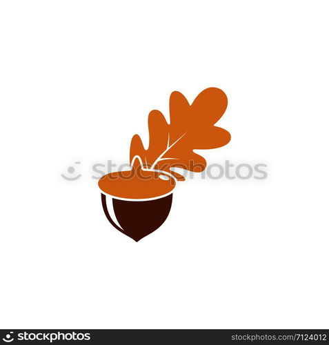 Oak.branch vector illustration concept