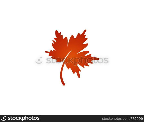 oak leaf icon vector design template