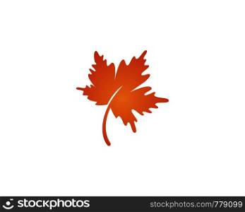 oak leaf icon vector design template