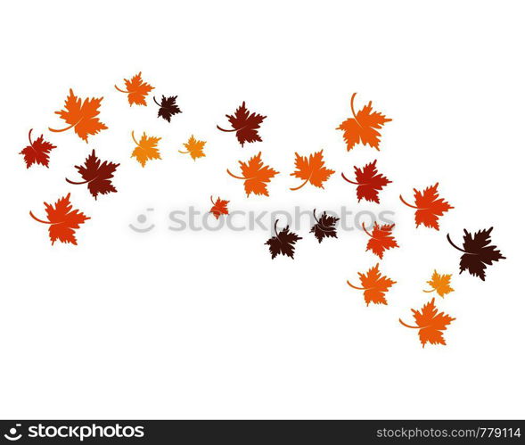 oak leaf icon vector design template