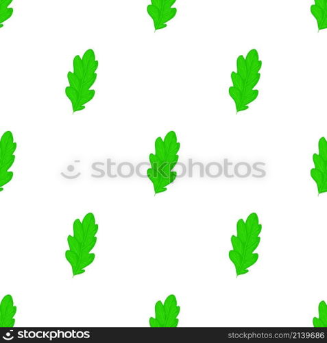 Oak leaf pattern seamless background texture repeat wallpaper geometric vector. Oak leaf pattern seamless vector