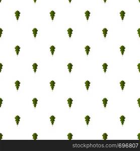 Oak leaf pattern seamless in flat style for any design. Oak leaf pattern seamless