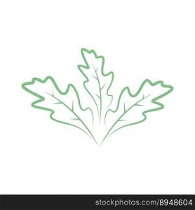Oak logo icon design illustration