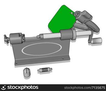 Object tool, illustration, vector on white background.