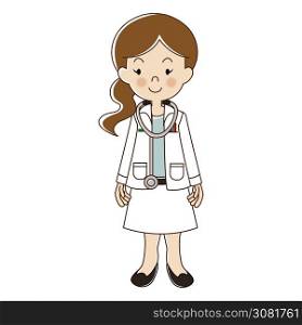 occupations woman doctor ,job, female doctor.