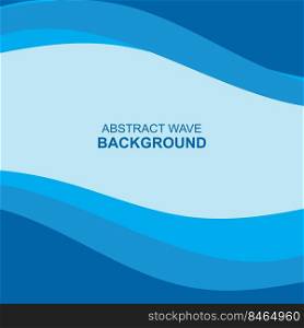 Ocean Waves Background Logo Design, Vector Art Icons, In pastel colors