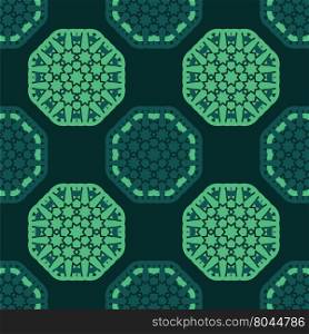 octagon star seamless pattern vector background