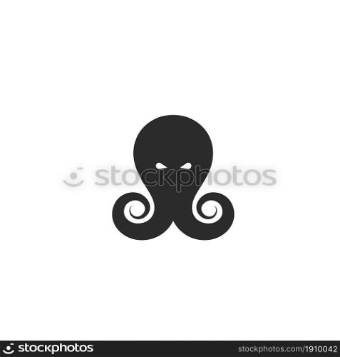 octopus icon vector illustration design template