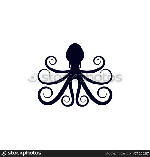 octopus icon Vector Illustration design template