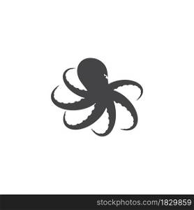 Octopus logo design vector template