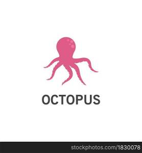 Octopus logo design vector template