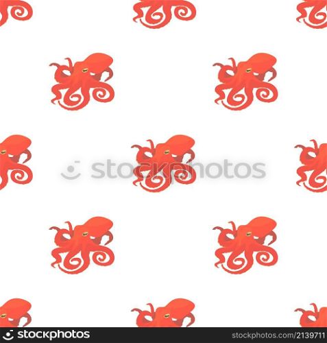 Octopus pattern seamless background texture repeat wallpaper geometric vector. Octopus pattern seamless vector