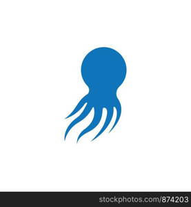 Octopus symbol vector icon illustration design