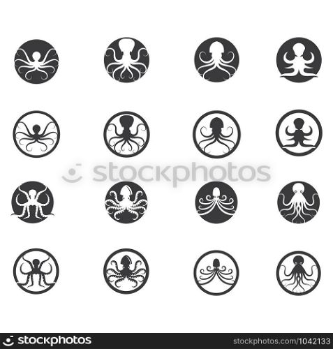 octopus vector icon illustration design