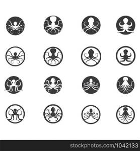 octopus vector icon illustration design